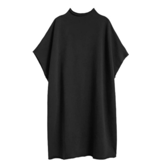 Frank & Eileen Ella The Easiest Dress Black Size Medium / Large Triple Fleece - Picture 3 of 12